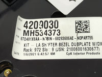 2021 Dodge Challenger Climate Control Module Temperature AC/Heater Replacement P/N:68293606AE 6TD481X8AA Fits OEM Used Auto 