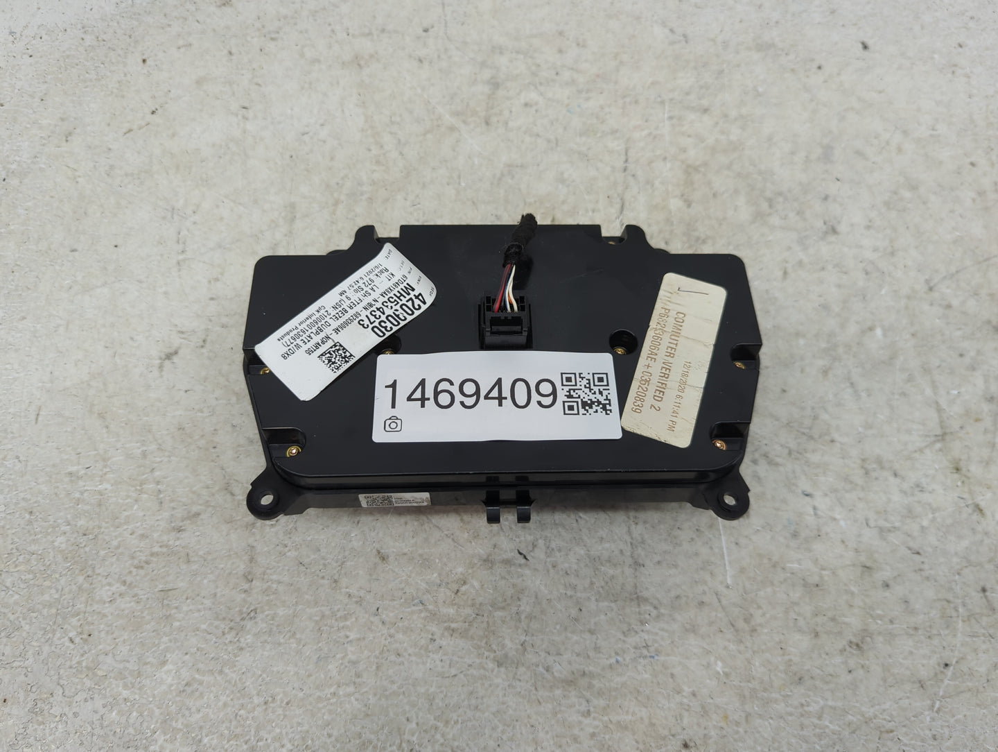 2021 Dodge Challenger Climate Control Module Temperature AC/Heater Replacement P/N:68293606AE 6TD481X8AA Fits OEM Used Auto 