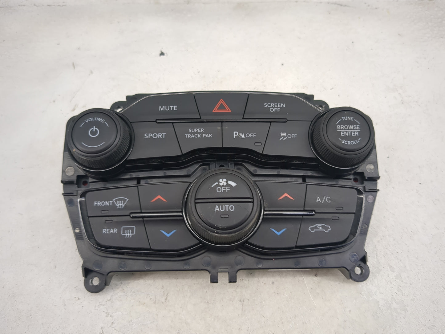 2019-2022 Dodge Challenger Climate Control Module Temperature AC/Heater Replacement P/N:P68293608AE 6TD481X8AA Fits OEM Used