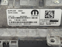 2021 Dodge Challenger Information Radio Display Screen 1505024 - Oemusedautoparts1.com