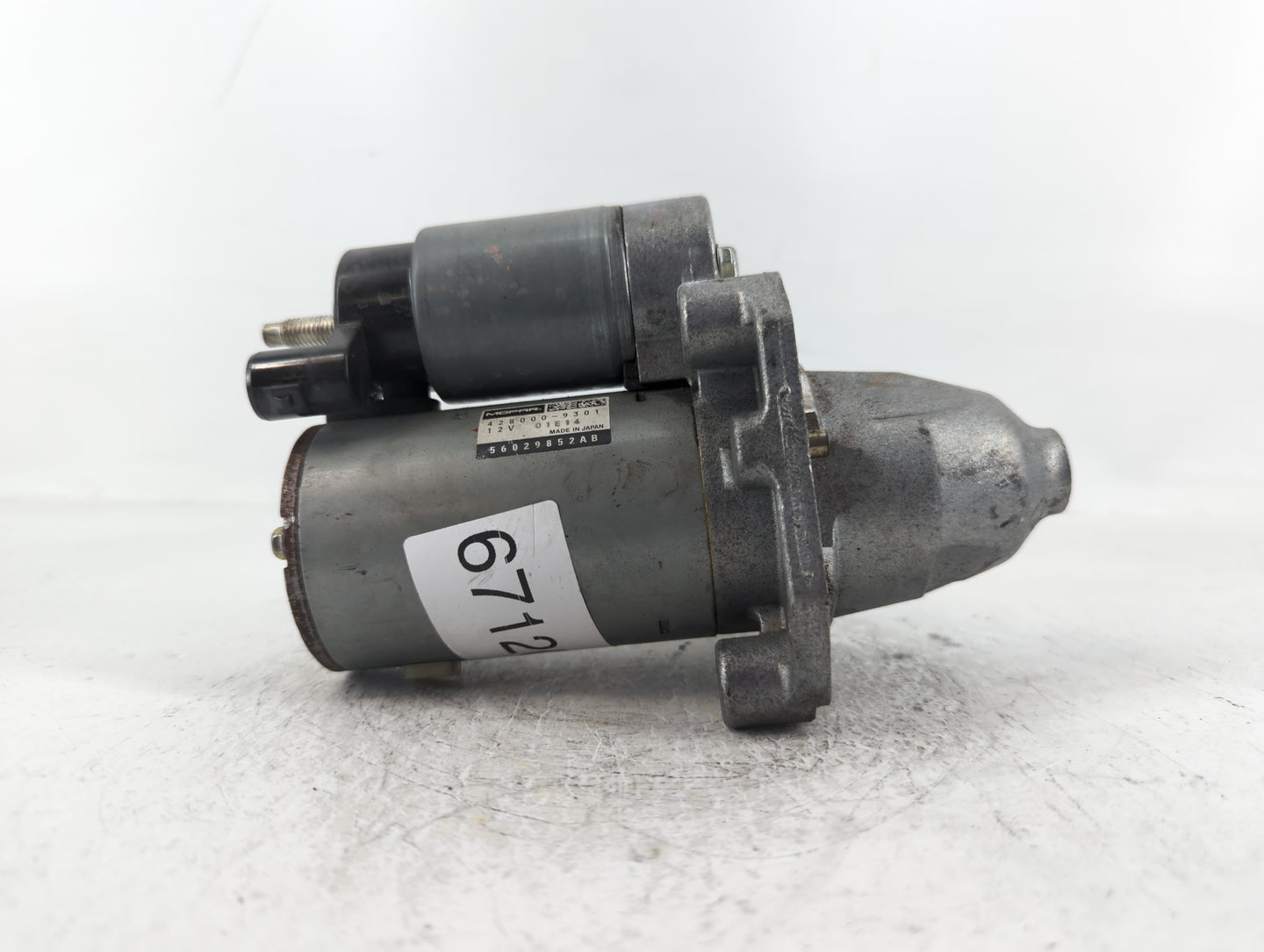 2017-2022 Dodge Challenger Car Starter Motor Solenoid OEM P/N:56029852AB 428000-9301 Fits OEM Used Auto Parts - Oemusedautop