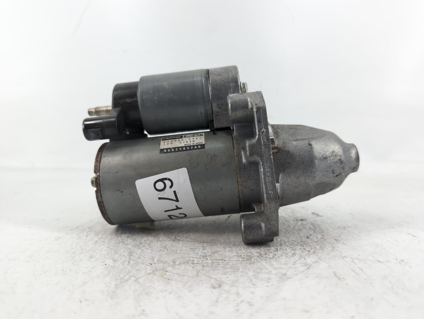 2017-2022 Dodge Challenger Car Starter Motor Solenoid OEM P/N:56029852AB 428000-9301 Fits OEM Used Auto Parts - Oemusedautop