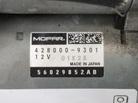 2017-2022 Dodge Charger Car Starter Motor Solenoid OEM P/N:56029852AB 428000-9301 Fits OEM Used Auto Parts - Oemusedautopart