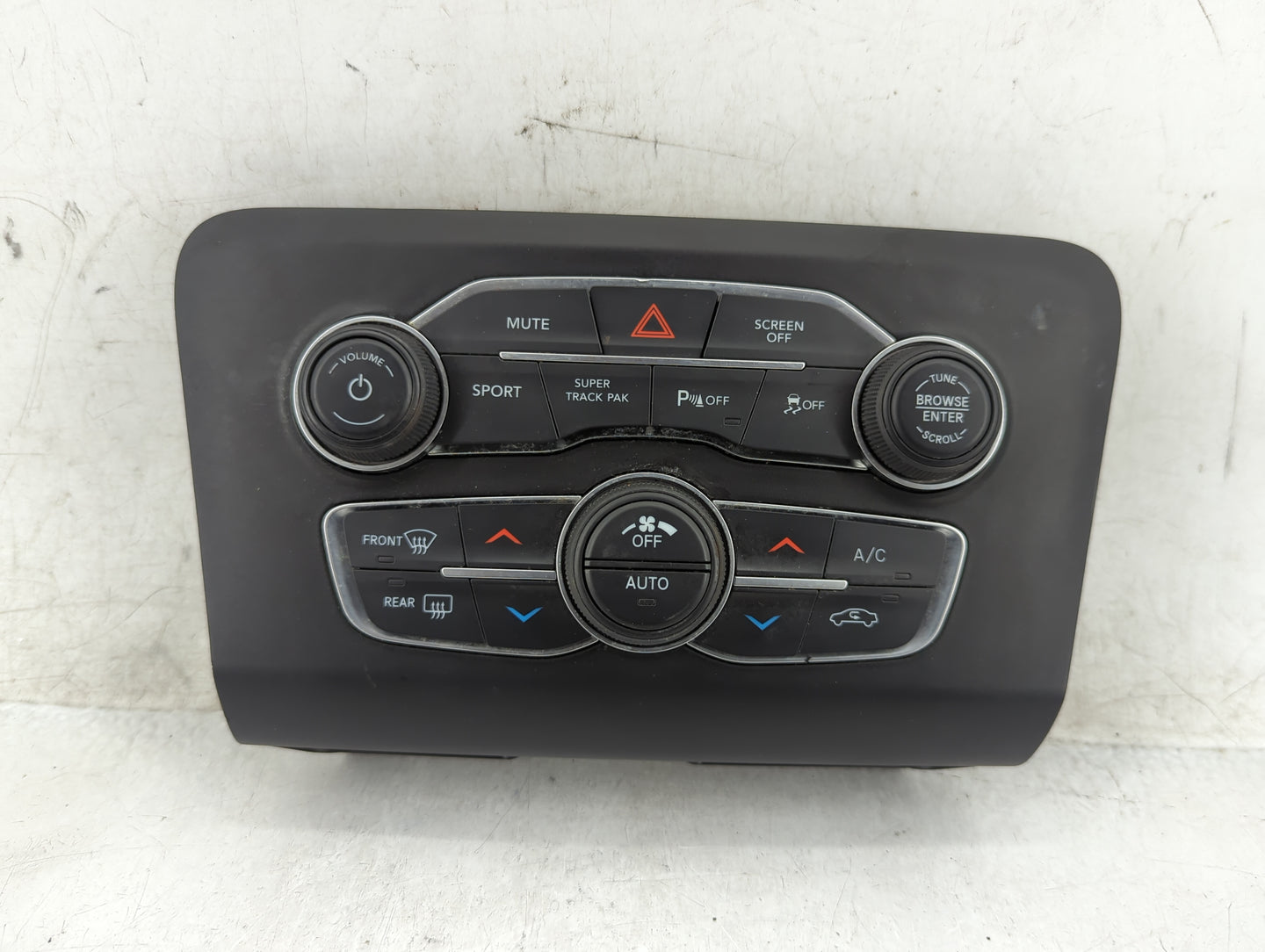 2017-2022 Dodge Charger Climate Control Module Temperature AC/Heater Replacement P/N:P68293624AD Fits OEM Used Auto Parts - 
