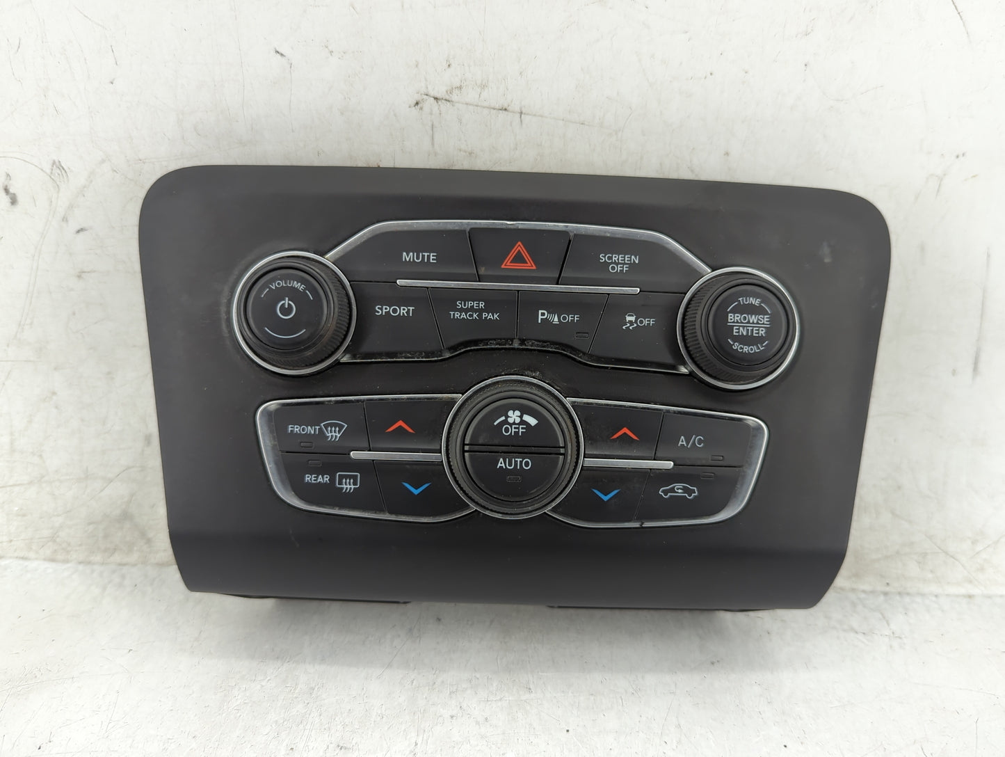 2017-2022 Dodge Charger Climate Control Module Temperature AC/Heater Replacement P/N:P68293624AD Fits OEM Used Auto Parts - 