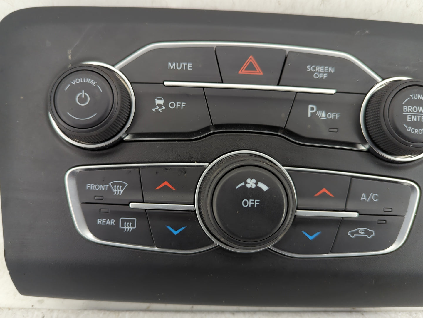 2017-2021 Dodge Charger Climate Control Module Temperature AC/Heater Replacement P/N:P68293615AD Fits OEM Used Auto Parts - 