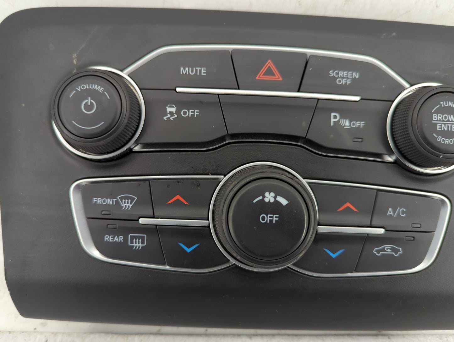 2017-2021 Dodge Charger Climate Control Module Temperature AC/Heater Replacement P/N:P68293615AD Fits OEM Used Auto Parts - 