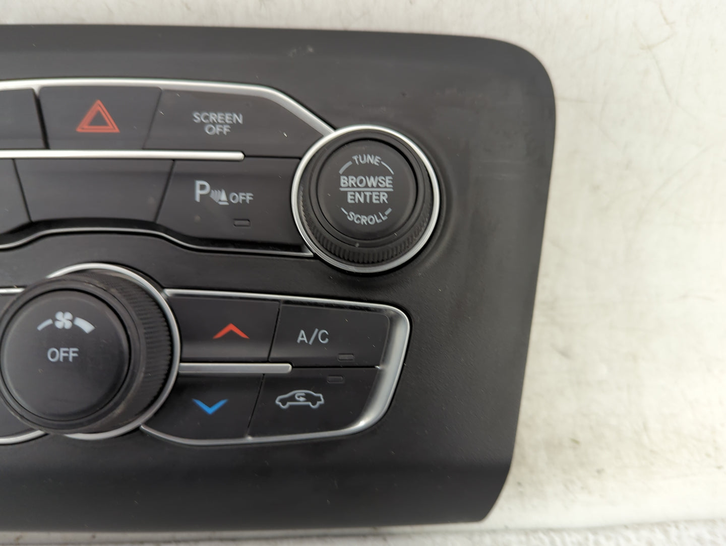 2017-2021 Dodge Charger Climate Control Module Temperature AC/Heater Replacement P/N:P68293615AD Fits OEM Used Auto Parts - 