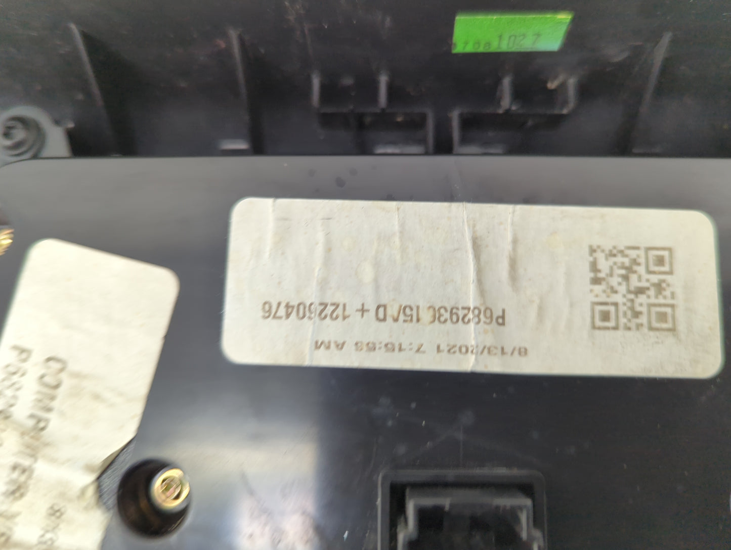 2017-2021 Dodge Charger Climate Control Module Temperature AC/Heater Replacement P/N:P68293615AD Fits OEM Used Auto Parts - 