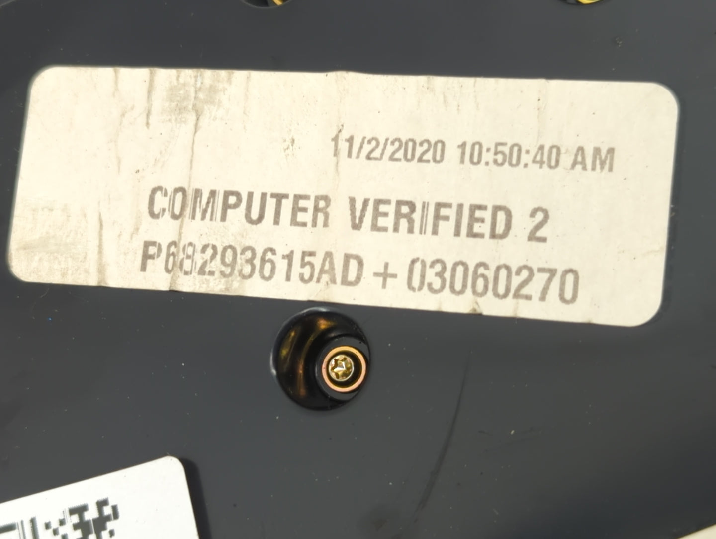 2017-2022 Dodge Charger Climate Control Module Temperature AC/Heater Replacement P/N:68293615AD Fits OEM Used Auto Parts - O