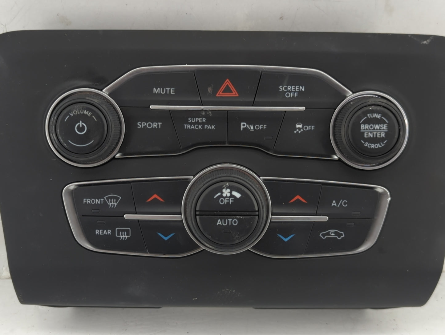2017-2022 Dodge Charger Climate Control Module Temperature AC/Heater Replacement P/N:P68293624AD Fits OEM Used Auto Parts - 