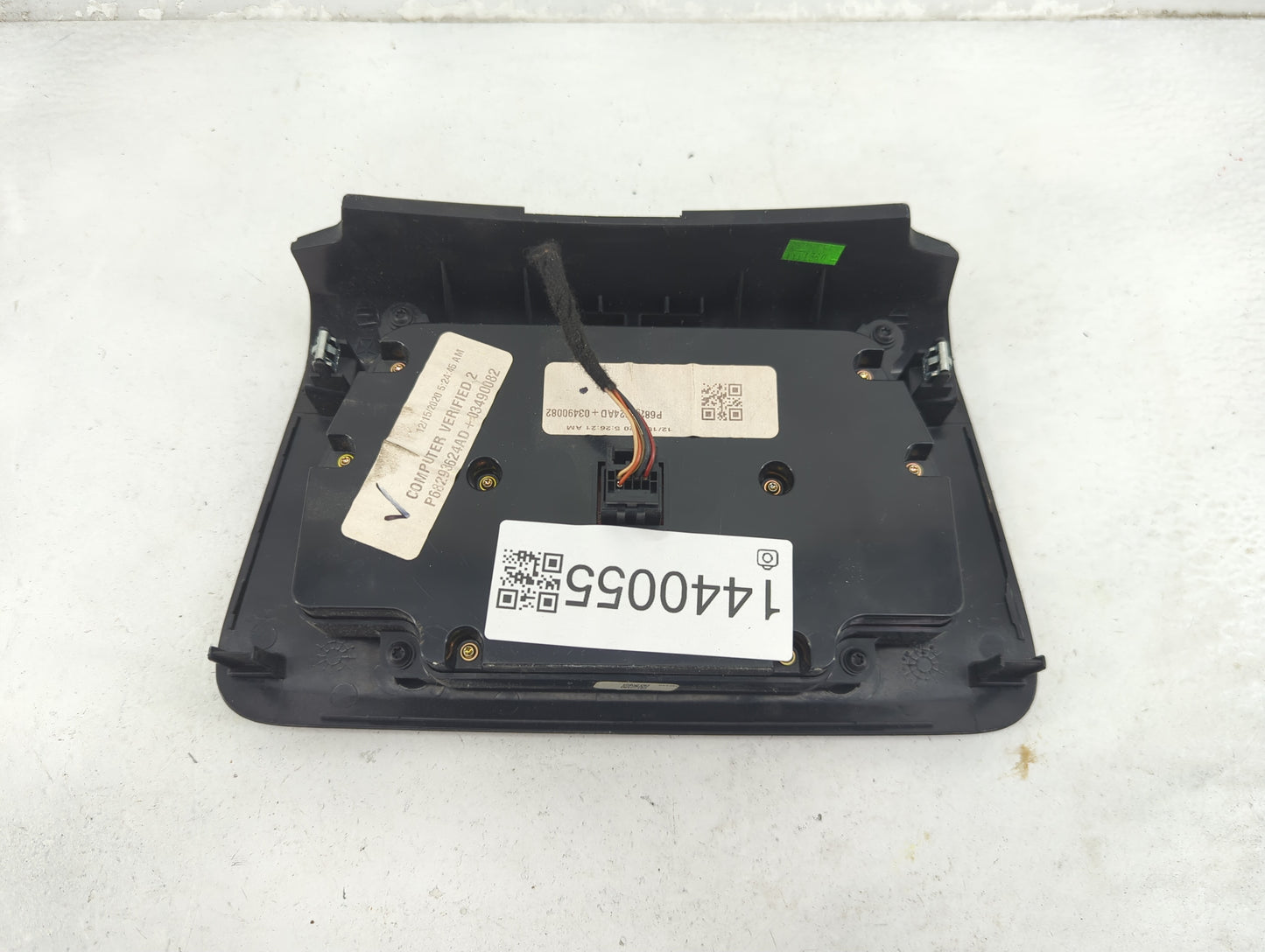 2017-2022 Dodge Charger Climate Control Module Temperature AC/Heater Replacement P/N:P68293624AD Fits OEM Used Auto Parts - 