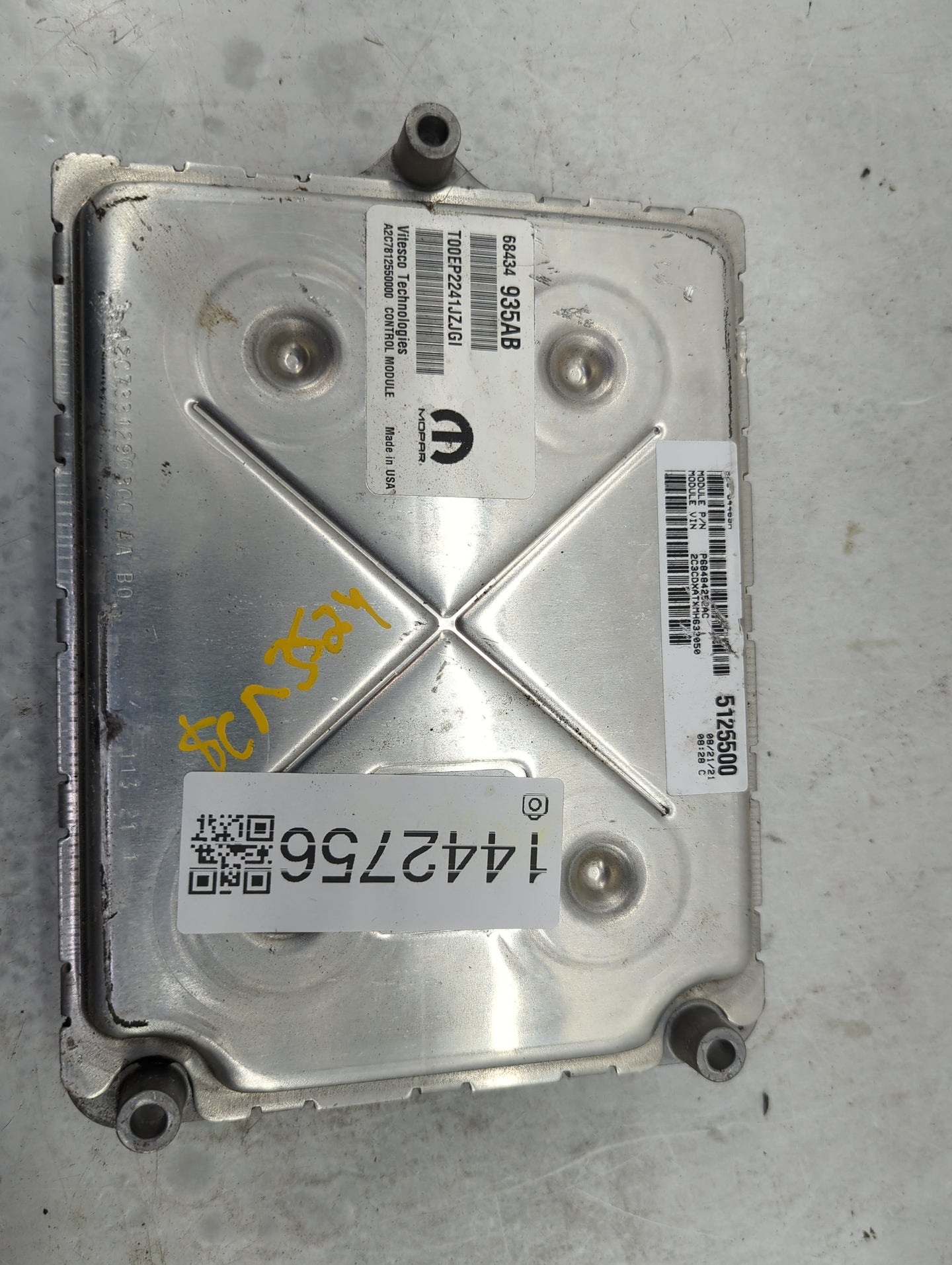 2020-2022 Dodge Charger PCM Engine Control Computer ECU ECM PCU OEM P/N:68434935AB T00EP2241JZJGI Fits Fits 2020 2021 2022 O