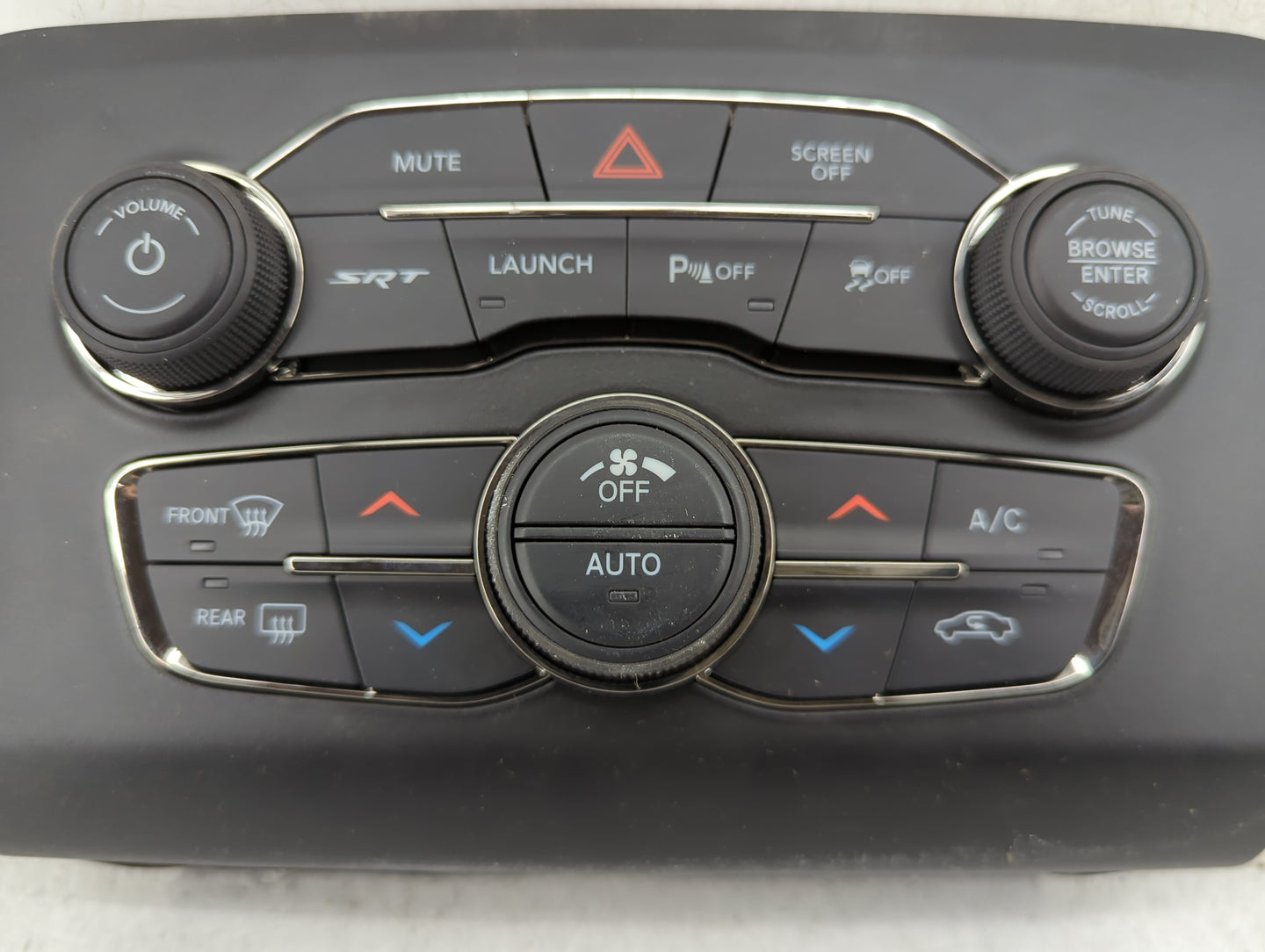 2017-2022 Dodge Charger Climate Control Module Temperature AC/Heater Replacement P/N:P68293621AD Fits OEM Used Auto Parts - 