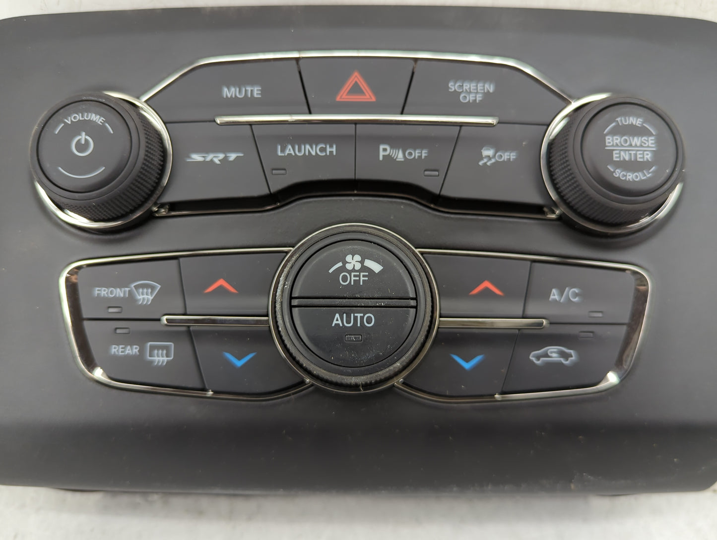 2017-2022 Dodge Charger Climate Control Module Temperature AC/Heater Replacement P/N:P68293621AD Fits OEM Used Auto Parts - 