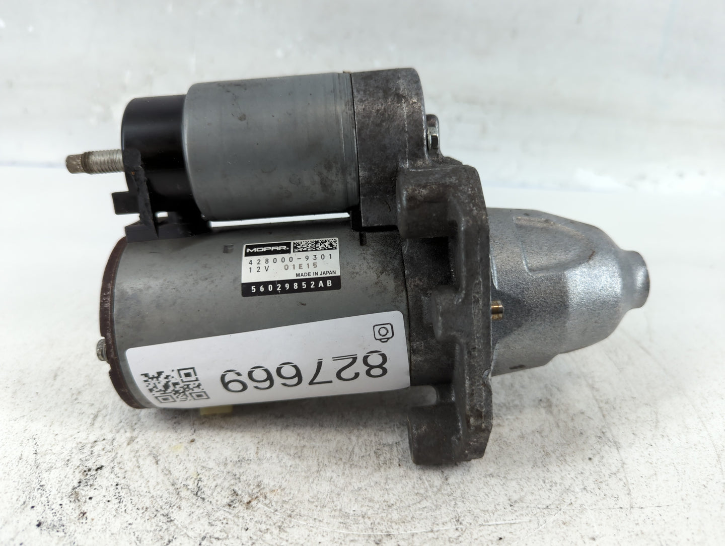 2017-2022 Dodge Charger Car Starter Motor Solenoid OEM P/N:56029852AB 428000-9301 Fits OEM Used Auto Parts - Oemusedautopart