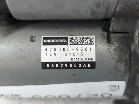 2017-2022 Dodge Charger Car Starter Motor Solenoid OEM P/N:56029852AB 428000-9301 Fits OEM Used Auto Parts