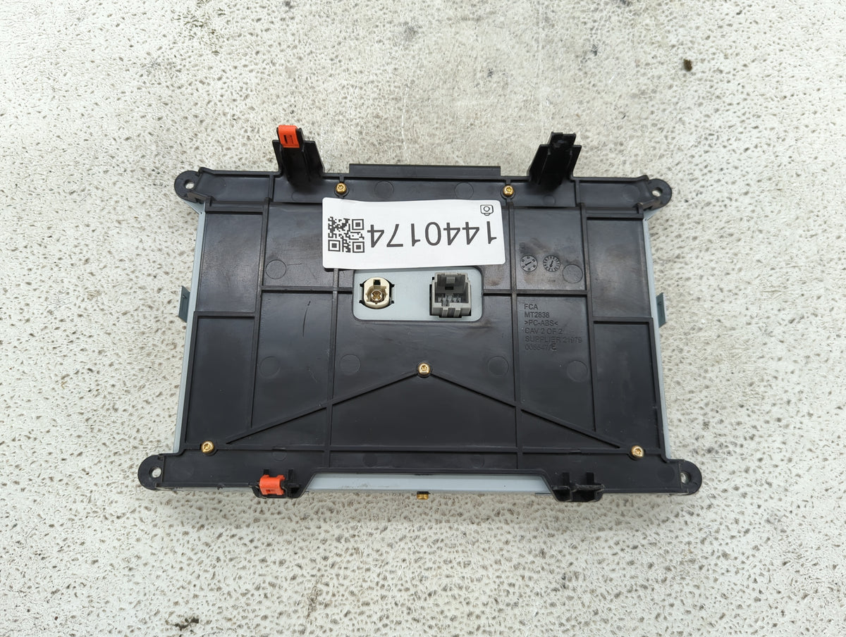 2021 Dodge Durango Information Radio Display Screen 1440174 - Oemusedautoparts1.com
