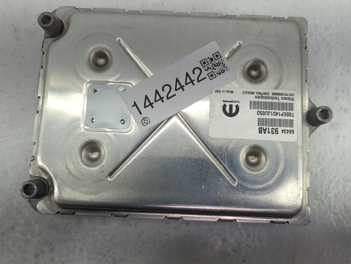 2020-2022 Dodge Durango PCM Engine Control Computer ECU ECM PCU OEM P/N:P68554948AD 68434931AB Fits Fits 2020 2021 2022 OEM 