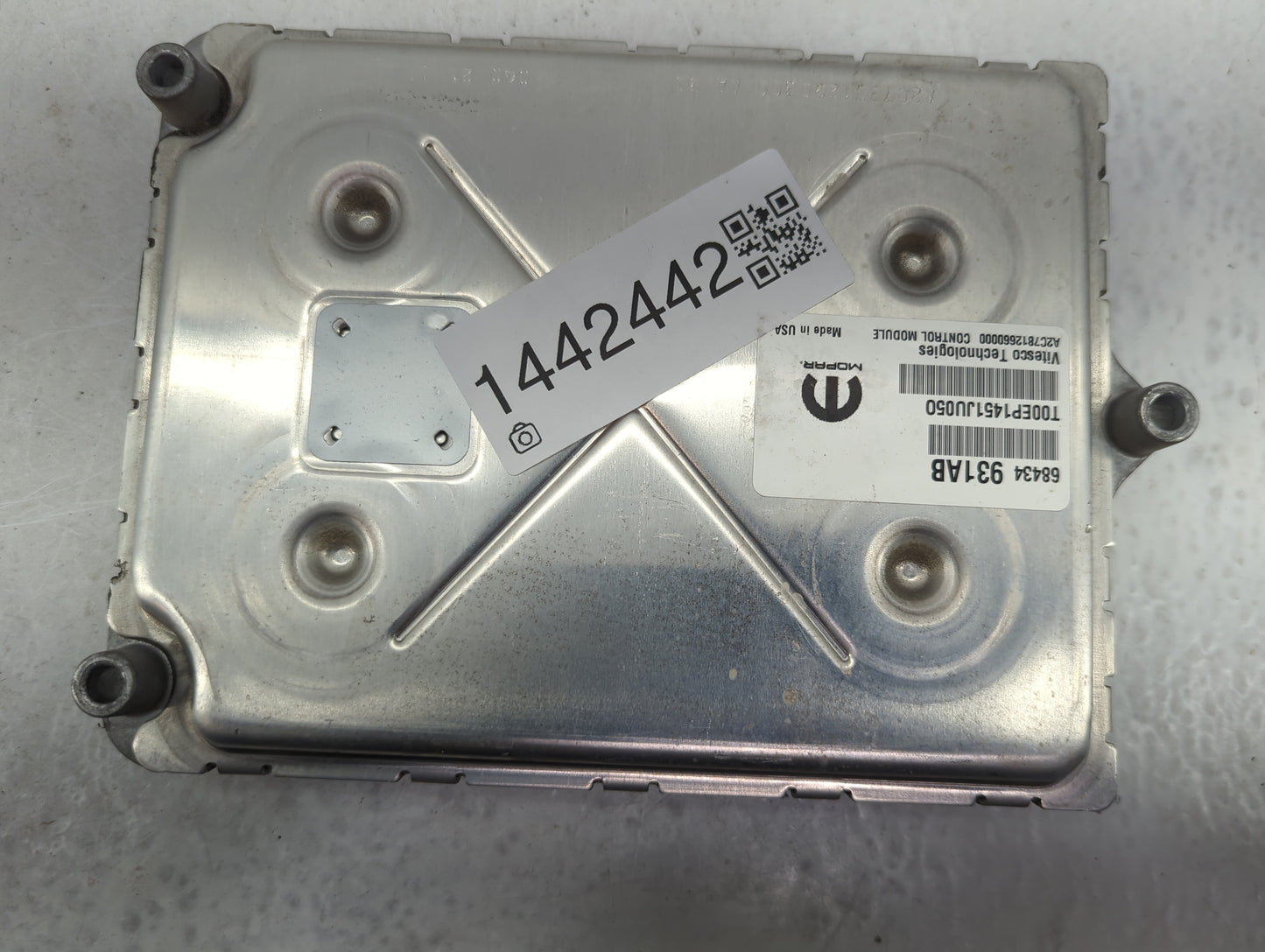 2020-2022 Dodge Durango PCM Engine Control Computer ECU ECM PCU OEM P/N:P68554948AD 68434931AB Fits Fits 2020 2021 2022 OEM 