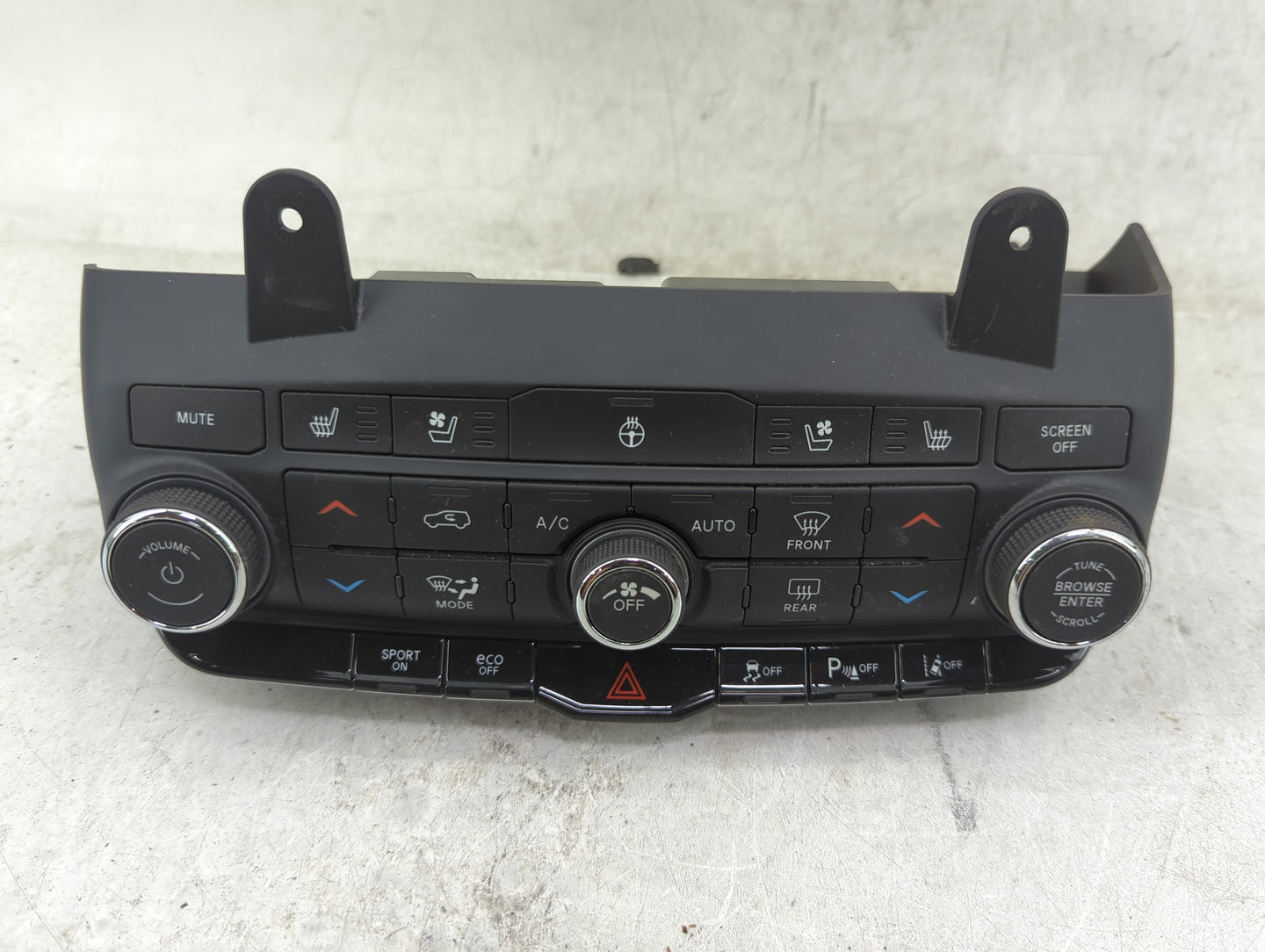 2021-2022 Dodge Durango Climate Control Module Temperature AC/Heater Replacement P/N:P68465676AB 68465676AB Fits Fits 2021 2