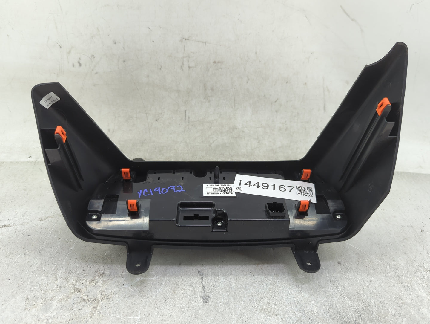 2021-2022 Dodge Durango Climate Control Module Temperature AC/Heater Replacement P/N:P68465676AB 68465676AB Fits Fits 2021 2
