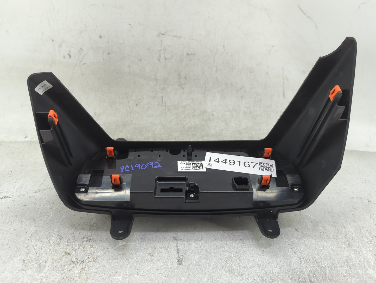2021-2022 Dodge Durango Climate Control Module Temperature AC/Heater Replacement P/N:P68465676AB 68465676AB Fits Fits 2021 2