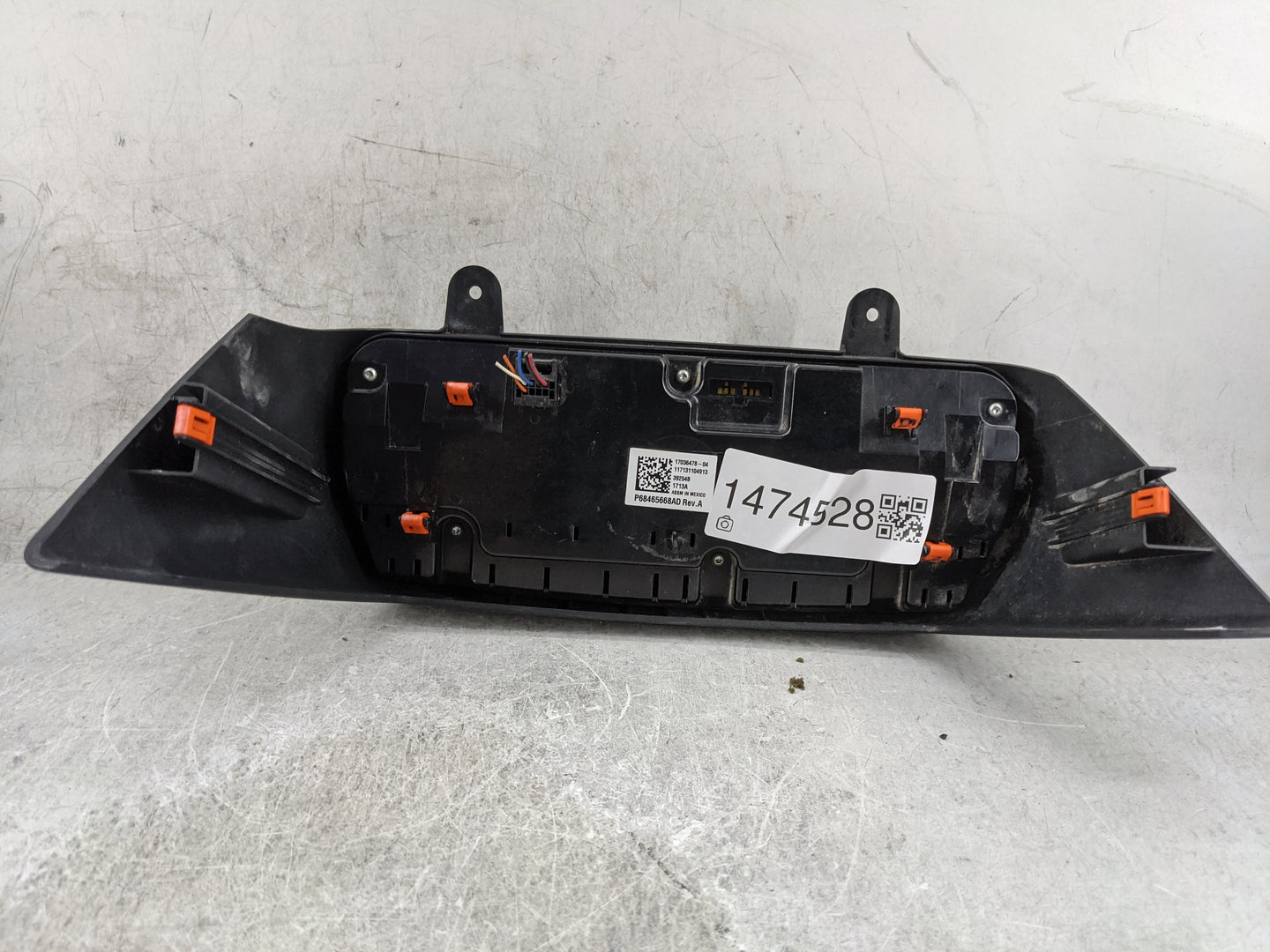 2021-2022 Dodge Durango Climate Control Module Temperature AC/Heater Replacement P/N:P68465668AD 17036478-04 Fits Fits 2021 