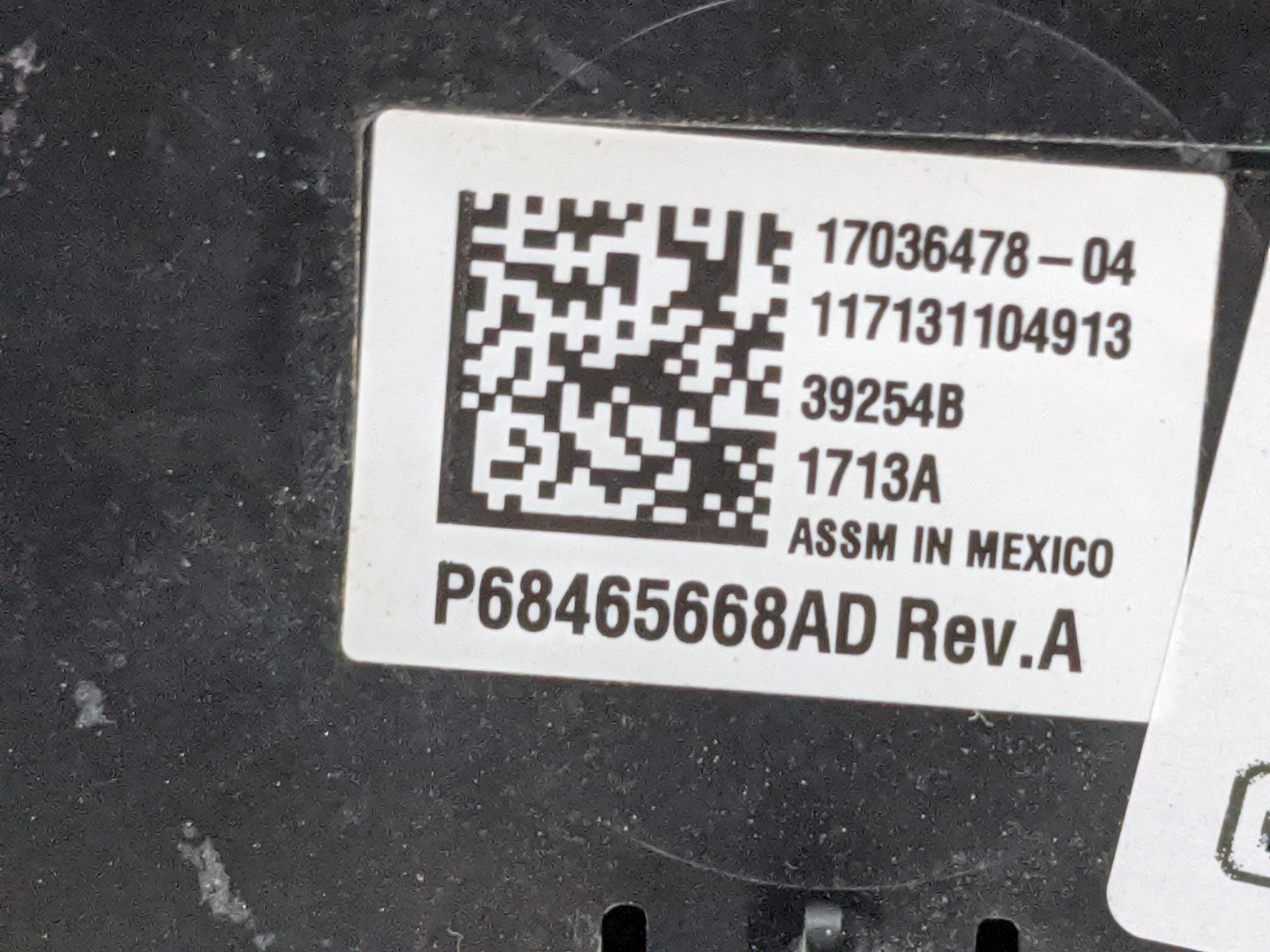 2021-2022 Dodge Durango Climate Control Module Temperature AC/Heater Replacement P/N:P68465668AD 17036478-04 Fits Fits 2021 