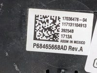 2021-2022 Dodge Durango Climate Control Module Temperature AC/Heater Replacement P/N:P68465668AD 17036478-04 Fits Fits 2021 