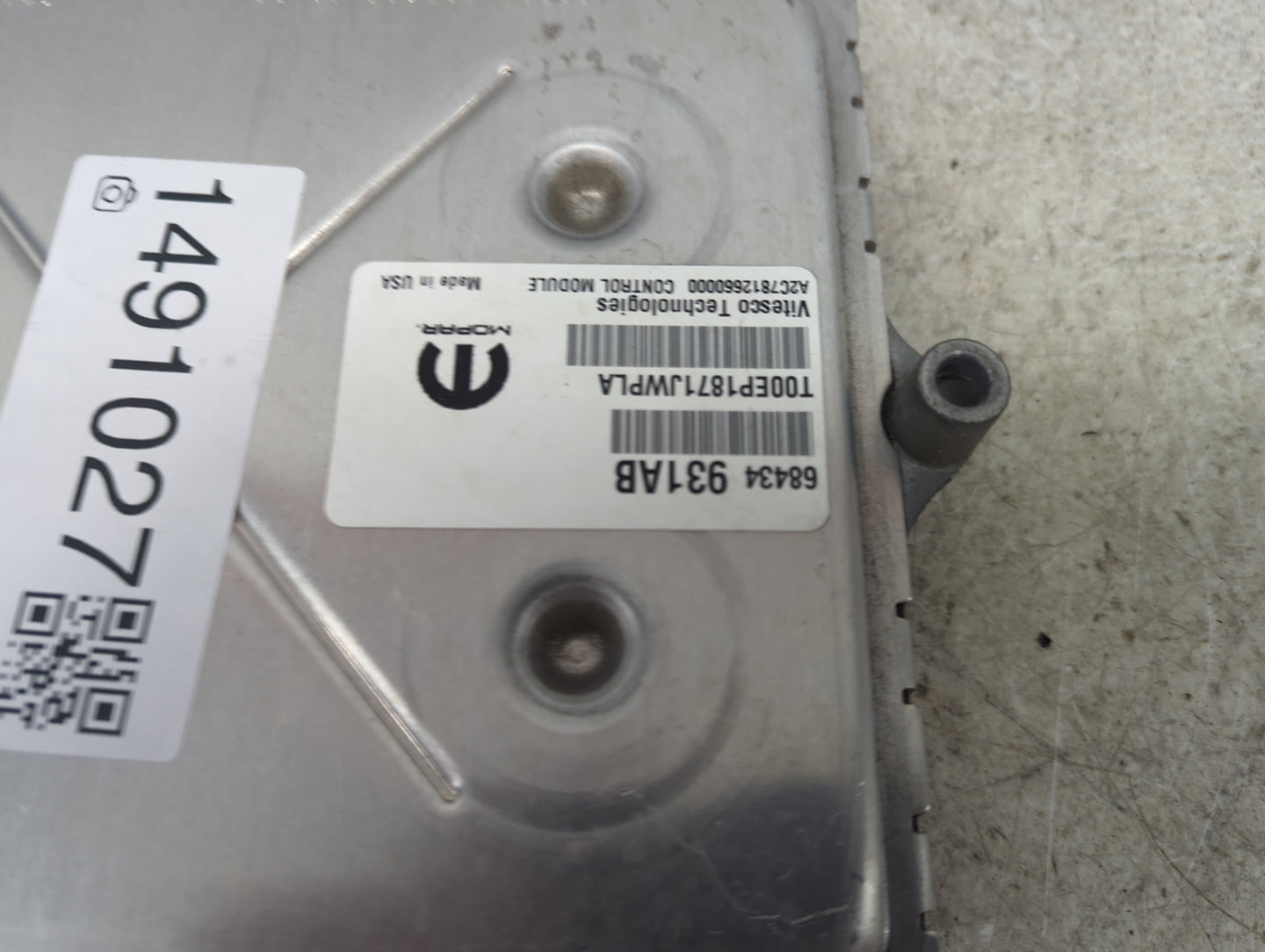 2020-2022 Dodge Durango PCM Engine Control Computer ECU ECM PCU OEM P/N:68434 931AB A2C78126600 Fits Fits 2020 2021 2022 OEM