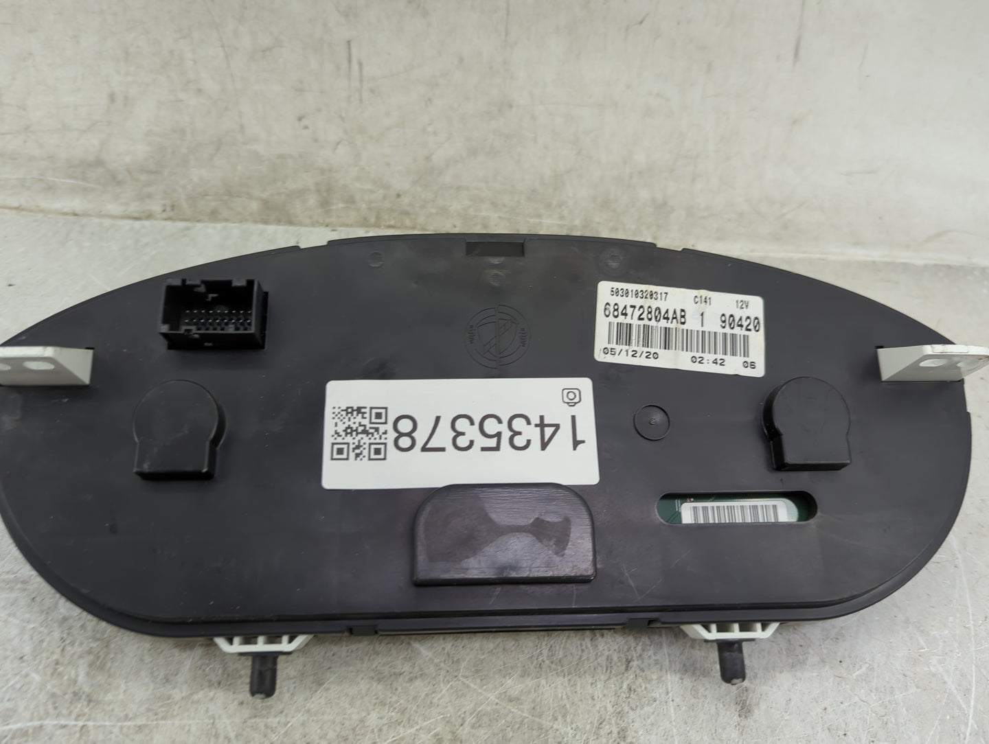 2021 Dodge Promaster Instrument Cluster Speedometer Gauges P/N:68472804AB Fits OEM Used Auto Parts - Oemusedautoparts1.com