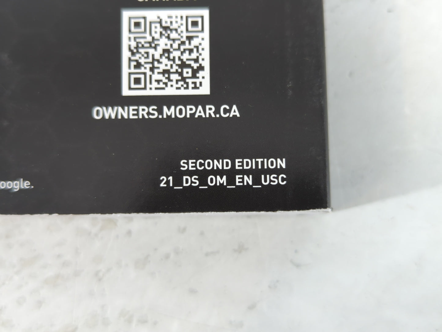 2021 Dodge Ram 1500 Owners Manual Book Guide OEM Used Auto Parts - Oemusedautoparts1.com