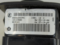 2021 Dodge Ram 1500 Master Power Window Switch Replacement Driver Side Left P/N:68262253AC Fits OEM Used Auto Parts - Oemuse