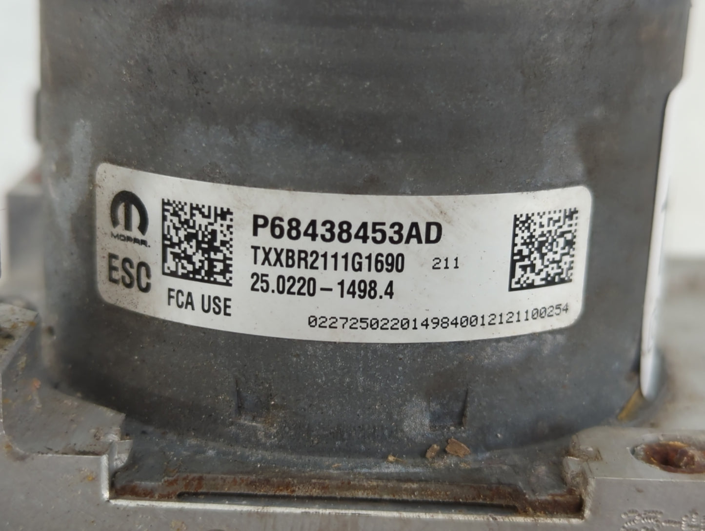 2021 Dodge Ram 1500 ABS Pump Control Module Replacement P/N:P68438453AD Fits Fits 2019 2020 2022 OEM Used Auto Parts - Oemus