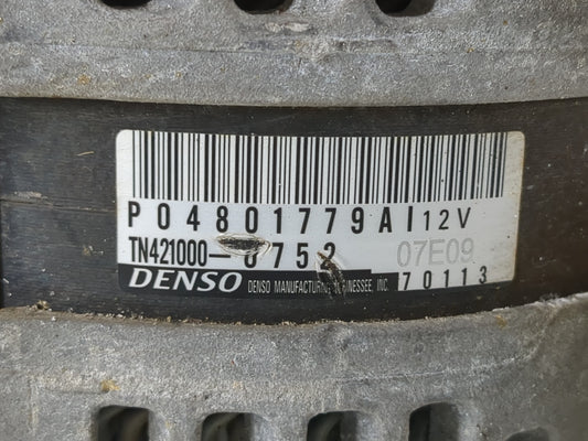 2021 Dodge Ram 1500 Alternator Replacement Generator Charging Assembly Engine OEM P/N:P04801779AI P0480177A8AI Fits OEM Used Auto Parts
