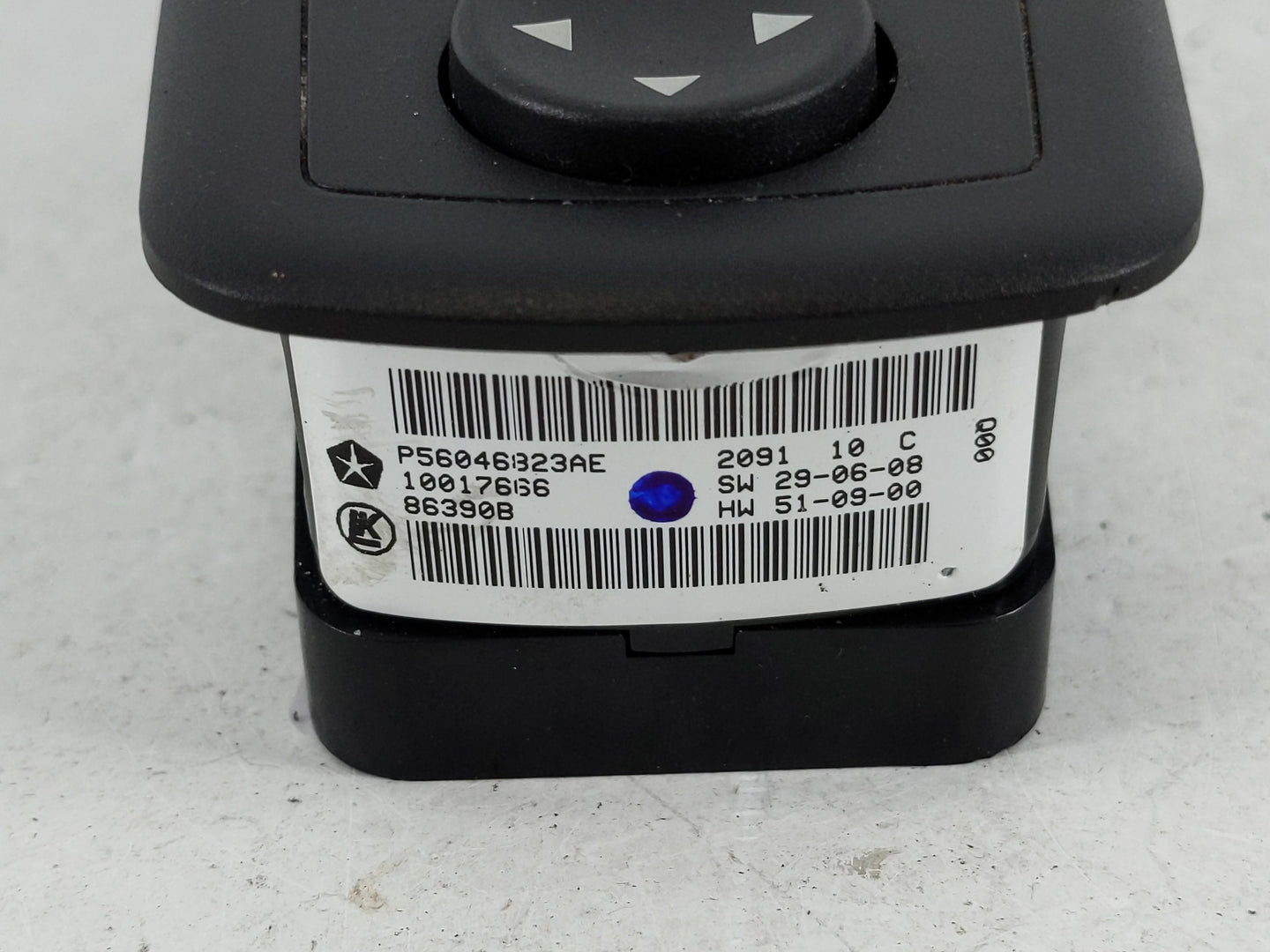 2021 Dodge Ram 1500 Master Power Window Switch Replacement Driver Side Left P/N:P56046823AE Fits OEM Used Auto Parts - Oemus