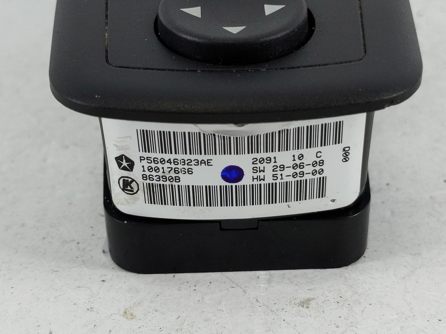 2021 Dodge Ram 1500 Master Power Window Switch Replacement Driver Side Left P/N:P56046823AE Fits OEM Used Auto Parts - Oemus