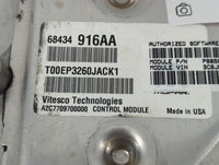 2021 Dodge Ram 1500 PCM Engine Control Computer ECU ECM PCU OEM P/N:68434916AA Fits Fits 2022 OEM Used Auto Parts - Oemuseda