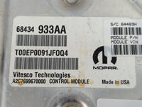 2021 Dodge Ram 1500 PCM Engine Control Computer ECU ECM PCU OEM P/N:68434 933AA Fits Fits 2020 2022 OEM Used Auto Parts - Oe