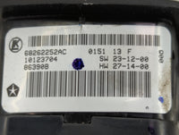 2021 Dodge Ram 1500 Master Power Window Switch Replacement Driver Side Left P/N:686262252AC Fits OEM Used Auto Parts - Oemus