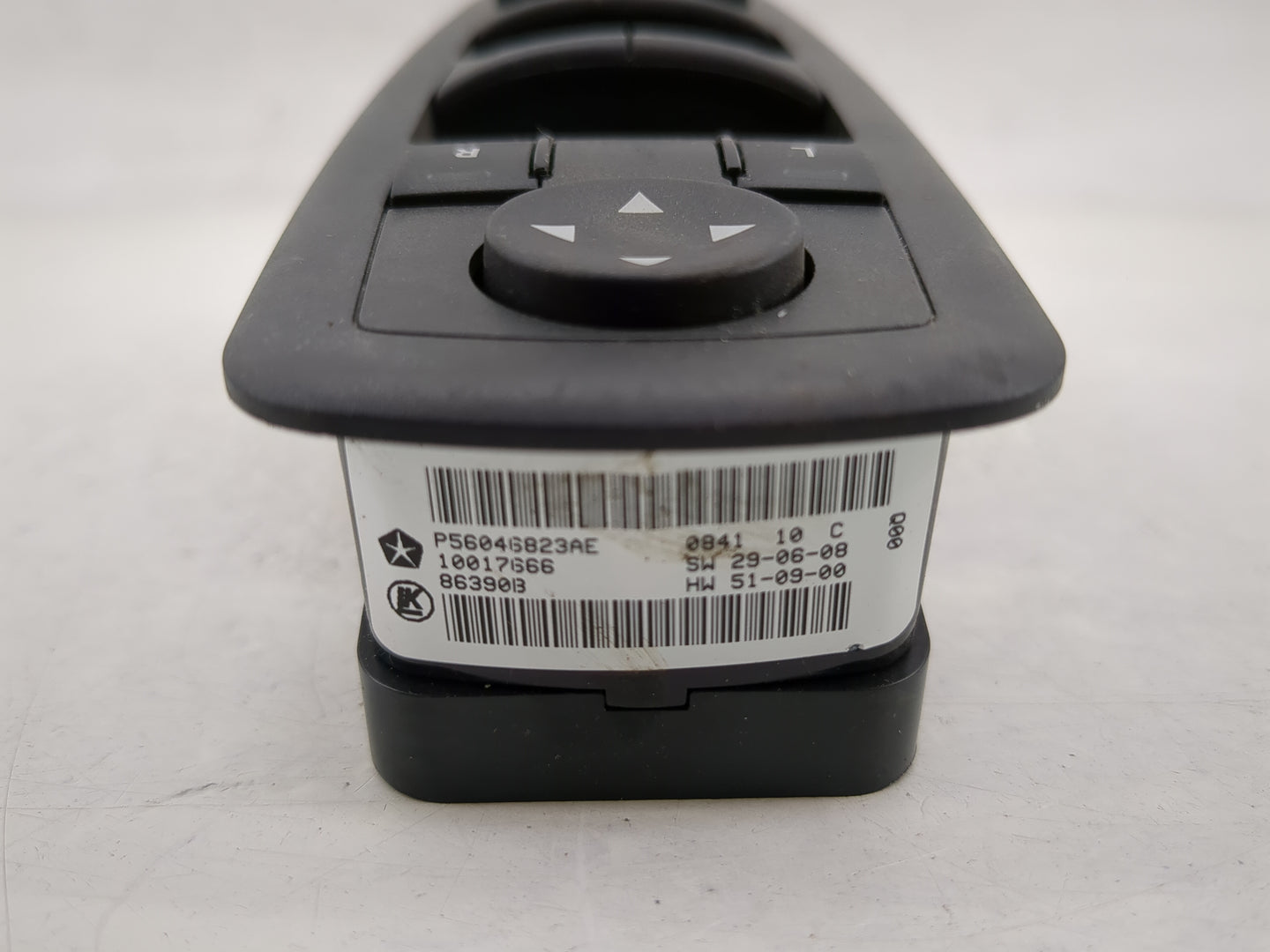2021 Dodge Ram 1500 Master Power Window Switch Replacement Driver Side Left P/N:P56046823AE Fits OEM Used Auto Parts - Oemus