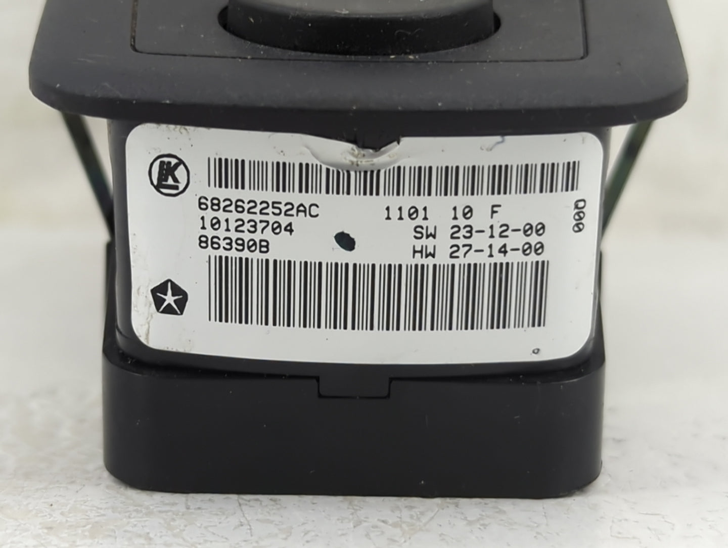 2021 Dodge Ram 1500 Master Power Window Switch Replacement Driver Side Left P/N:68262252AC Fits OEM Used Auto Parts - Oemuse
