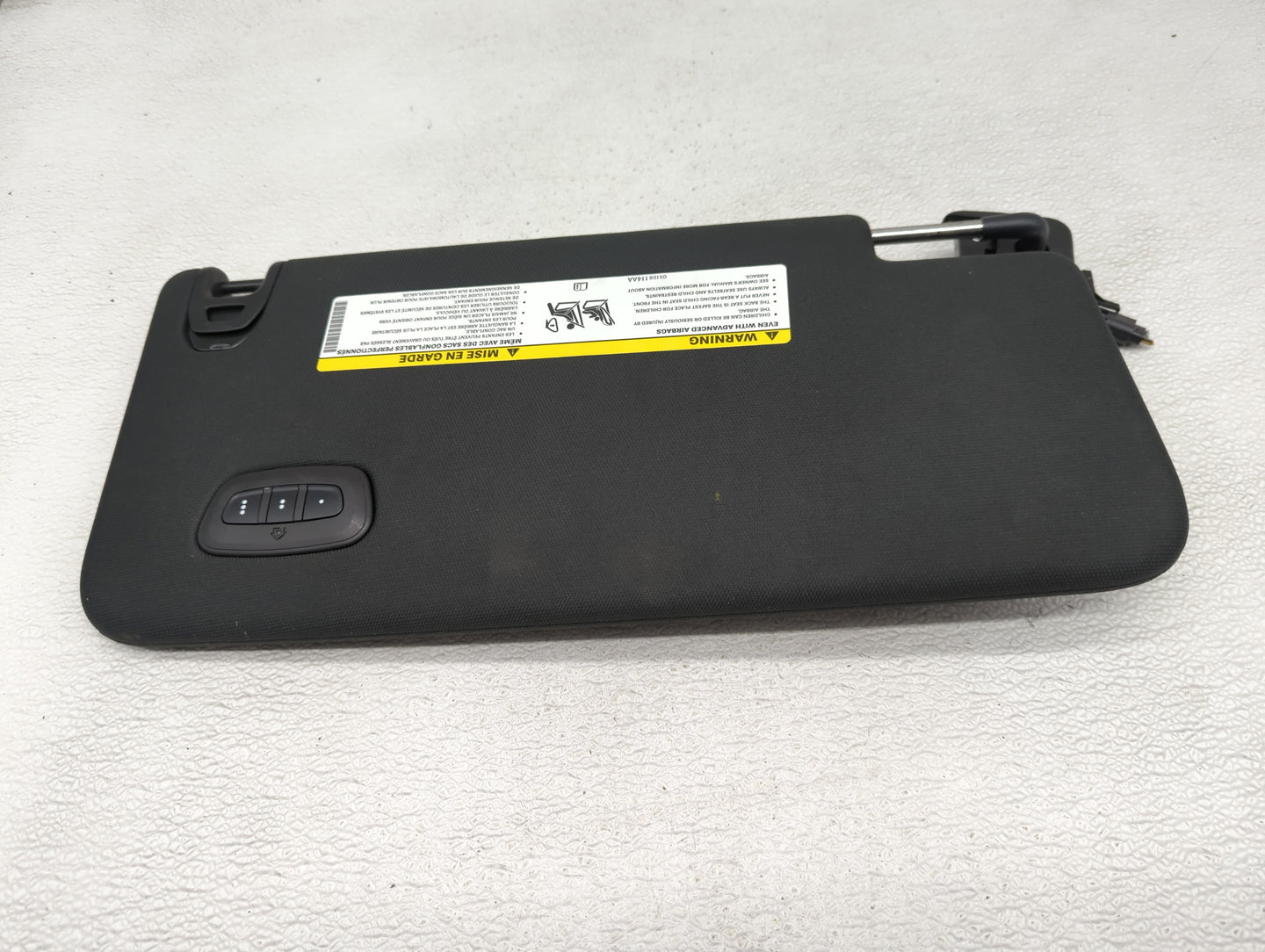 2021 Dodge Ram 1500 Sun Visor Shade Replacement Driver Left Mirror Fits Fits 2019 2020 2022 OEM Used Auto Parts - Oemusedaut