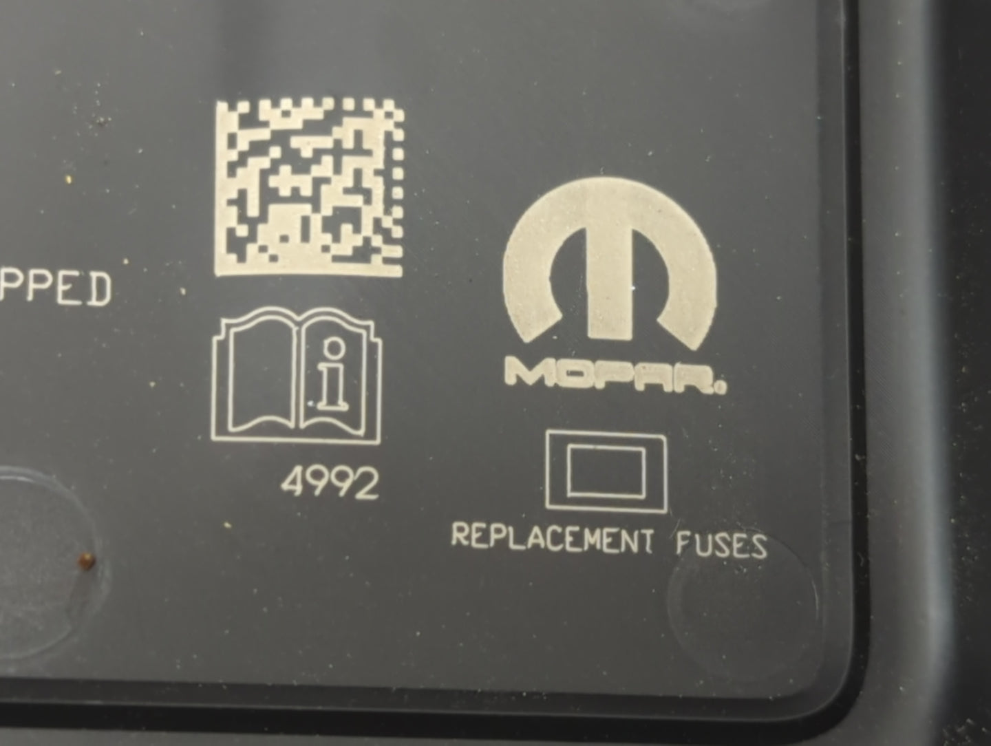 2021 Dodge Ram 1500 Fusebox Fuse Box Panel Relay Module Fits OEM Used Auto Parts - Oemusedautoparts1.com