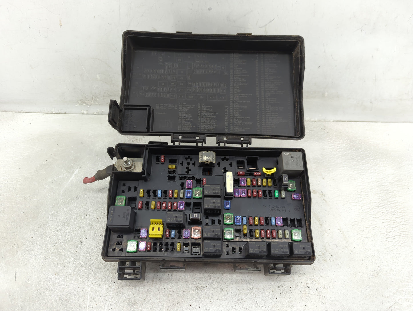 2021 Dodge Ram 1500 Fusebox Fuse Box Panel Relay Module P/N:7140-1980-30 Fits OEM Used Auto Parts - Oemusedautoparts1.com