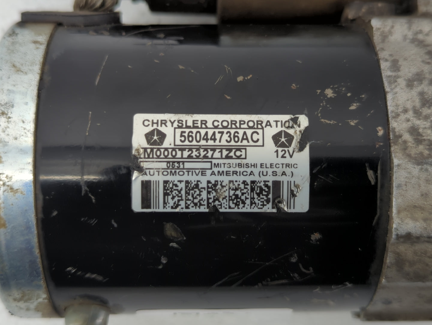 2021 Dodge Ram 1500 Car Starter Motor Solenoid OEM P/N:M000T23271ZC 56044736AC Fits OEM Used Auto Parts - Oemusedautoparts1.