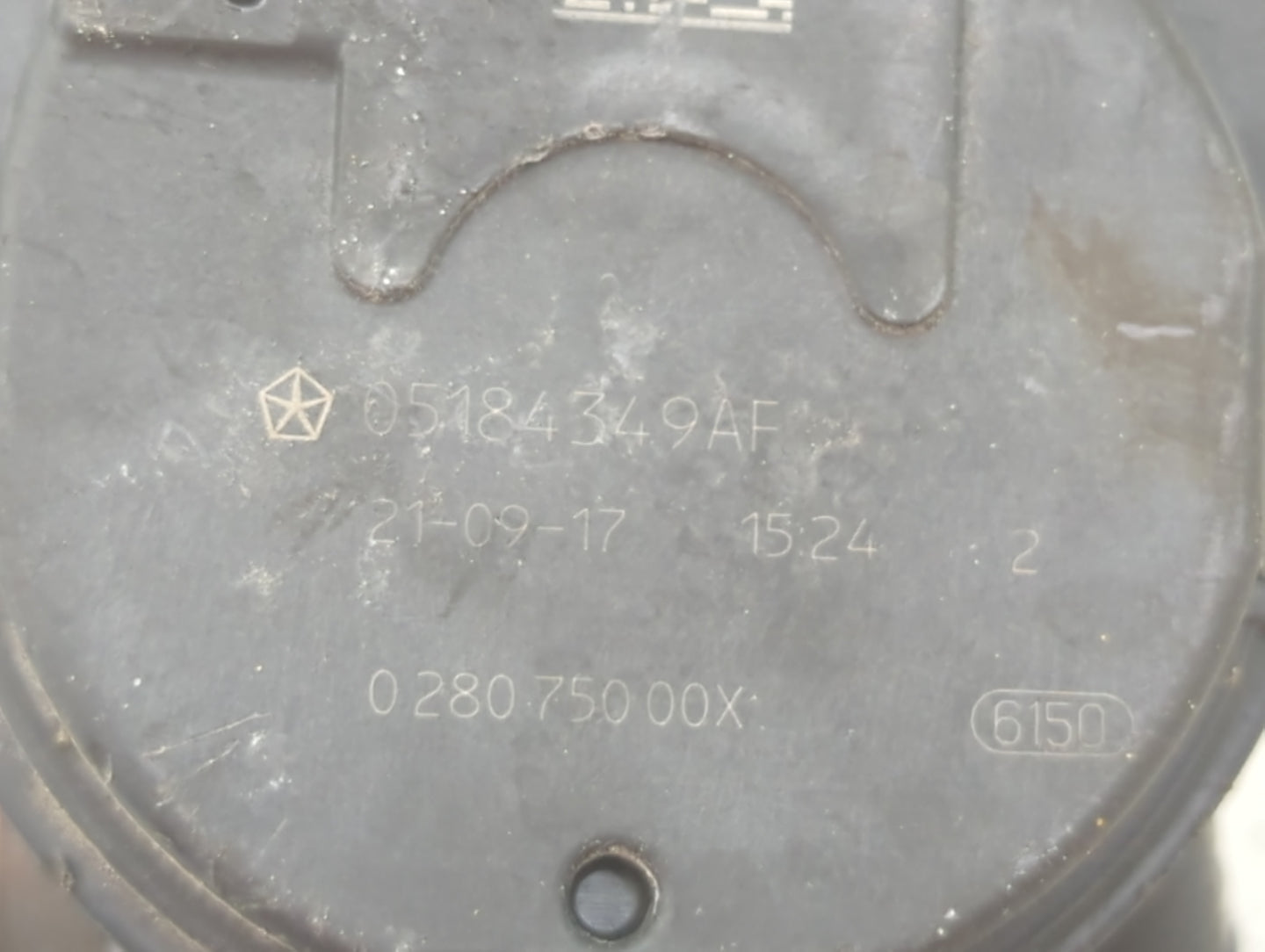 2021 Dodge Ram 1500 Throttle Body P/N:05184349AF Fits Fits 2011 2012 2013 2014 2015 2016 2017 2018 2019 2020 2022 OEM Used A