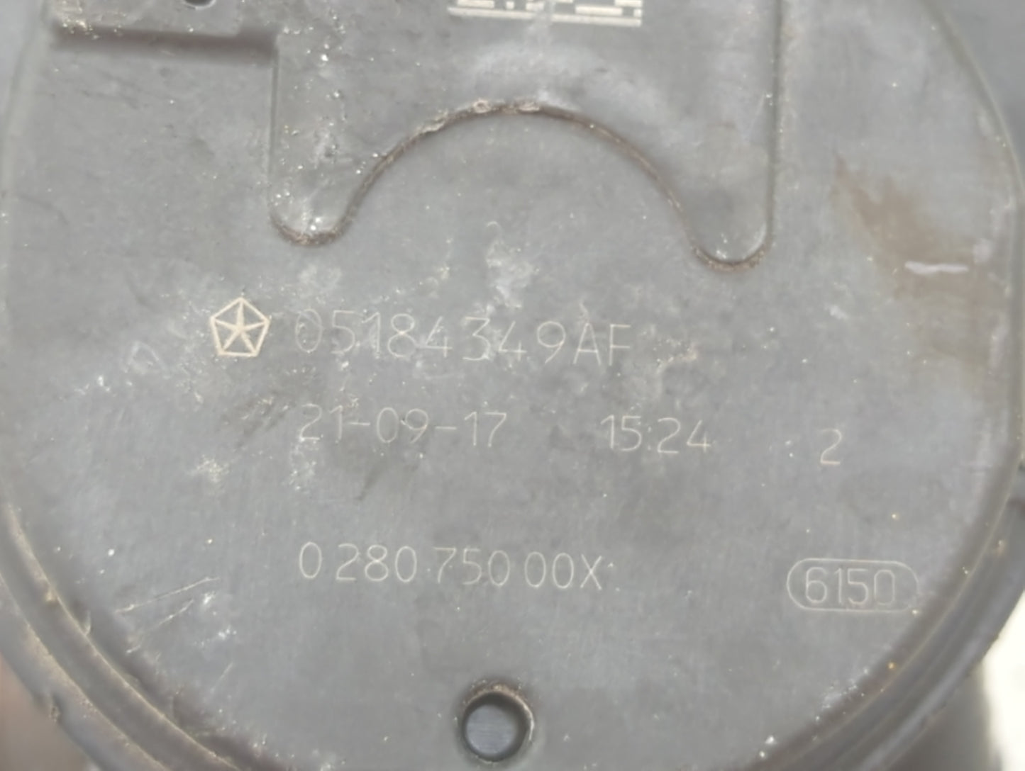 2021 Dodge Ram 1500 Throttle Body P/N:05184349AF Fits Fits 2011 2012 2013 2014 2015 2016 2017 2018 2019 2020 2022 OEM Used A