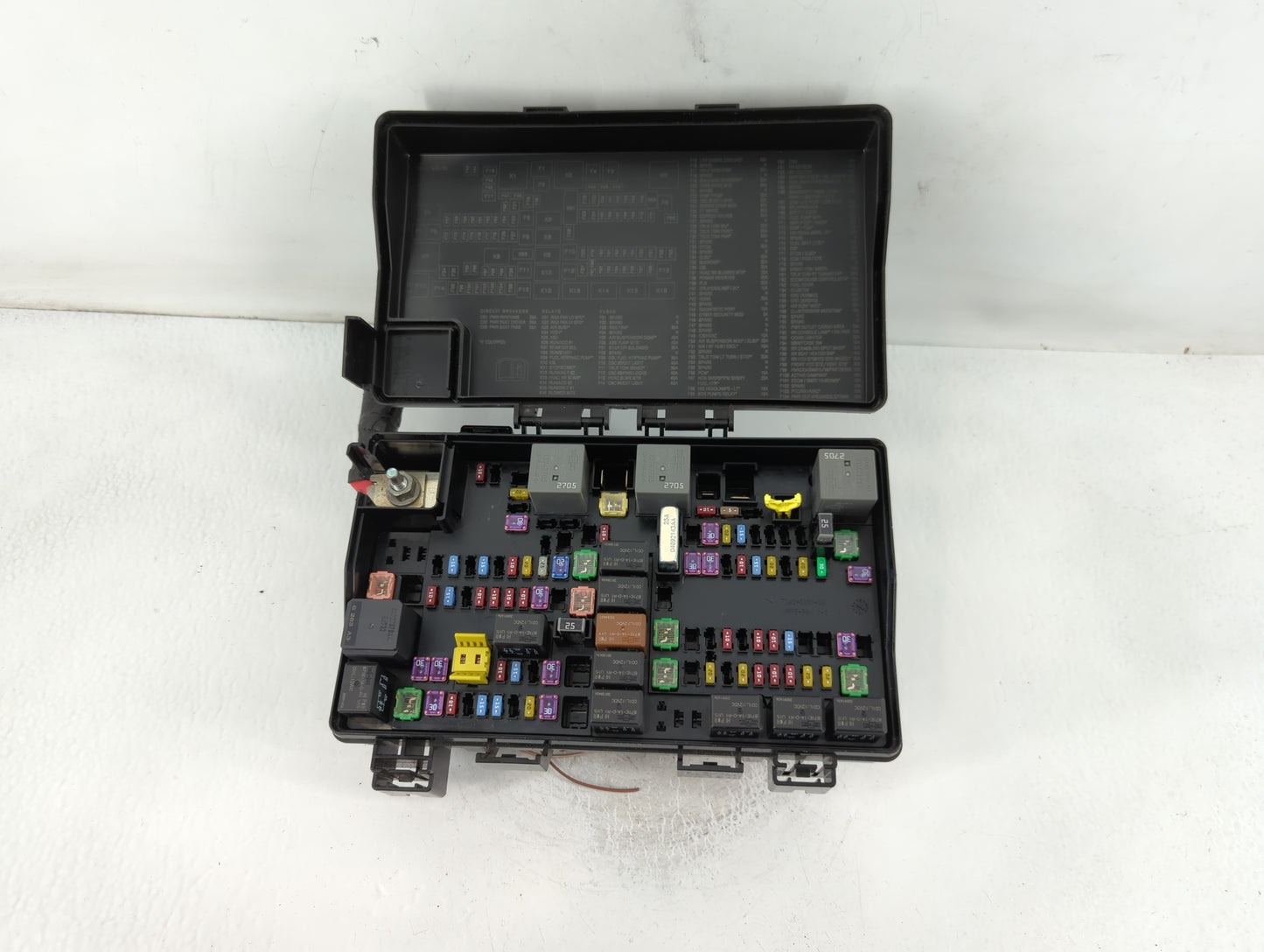 2021 Dodge Ram 1500 Fusebox Fuse Box Panel Relay Module P/N:7240-1956-30 Fits OEM Used Auto Parts - Oemusedautoparts1.com